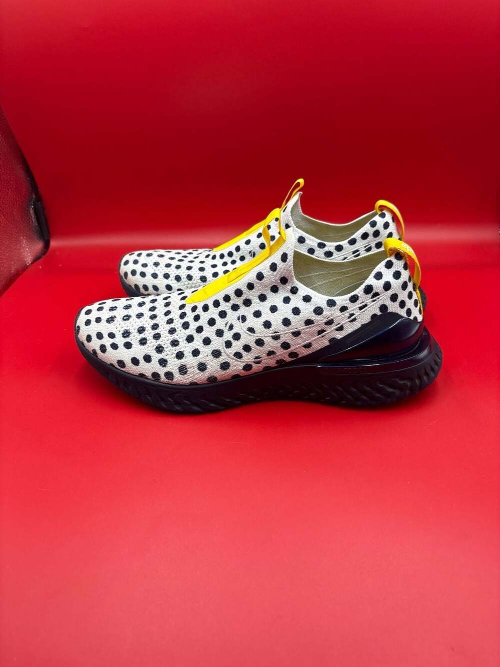 Nike Epic React Phantom Flyknit Cody Hudson A.I.R. Polka Dot Size 10